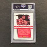 2013-14 PANINI Prizm #41 LAVOY ALLEN Signed Card AUTO PSA Slabbed 76ers
