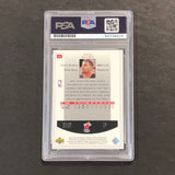 2002-03 Upper Deck SP Authentic #45 Malik Allen Signed Card AUTO PSA Slabbed Heat