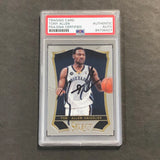 2013-14 Panini Select #77 Tony Allen Signed Card AUTO PSA Slabbed Grizzlies