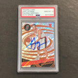 2016-17 Panini Revolution #124 Jake Layman Signed Rookie Card AUTO 10 PSA Slabbed RC Blazers