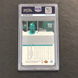 2003-04 Upper Deck #186 Stacey Augmon Signed Card PSA Slabbed Hornets