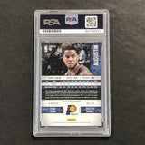 2012-13 Panini Threads #12 D.J. Augustin Signed Card AUTO PSA Slabbed Pacers