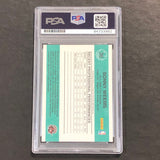 2010-11 Panini Donruss #36 Sonny Weems Signed AUTO 10 PSA Slabbed Raptors