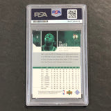 2003-04 Upper Deck #16 Vin Baker Signed Card AUTO PSA/DNA Slabbed Celtics