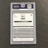 2013-14 Panini NBA Hoops #26 Jason Richardson Signed Card AUTO PSA Slabbed 76ers