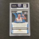 2020-21 Panini Prizm #289 Theo Maledon Signed Card AUTO PSA Slabbed RC Thunder