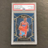 2020-21 Panini Select #94 Theo Maledon Signed Card AUTO PSA Slabbed RC Thunder