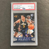 2013-14 Panini Basketball #188 Trey Burke Signed Card AUTO PSA Slabbed Jazz RC