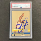 2010-11 Donruss Basketball #73 Drew Gooden Signed Card AUTO PSA/DNA Slabbed Bucks