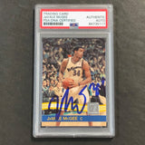 2010-11 Panini Donruss #188 JaVale McGee Signed AUTO PSA Slabbed Wizards