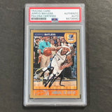 2013-14 Panini NBA Hoops #253 Jerryd Bayless Signed Card AUTO PSA Slabbed Grizzlies