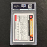 2008-09 Topps Basketball #206 Jerryd Bayless Signed Card AUTO PSA Slabbed Trail Blazers