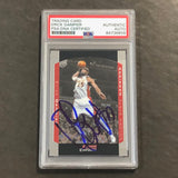 2004-05 Bowman Chrome #63 ERICK DAMPIER Signed Card PSA Slabbed Warriors