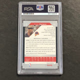 2004-05 Bowman Chrome #63 ERICK DAMPIER Signed Card PSA Slabbed Warriors