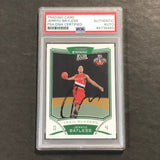 2008-09 Bowman Chrome #121 Jerryd Bayless Signed Card AUTO PSA Slabbed Trail Blazers