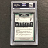 2008-09 Bowman Chrome #121 Jerryd Bayless Signed Card AUTO PSA Slabbed Trail Blazers