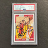 2016-17 Panini NBA Hoops #230 Michael Beasley Signed Card AUTO PSA Slabbed Rockets