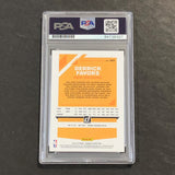2019-20 Panini Donruss #192 Derrick Favors Signed Card AUTO PSA Slabbed Pelicans