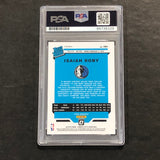 2019-20 Donruss Optic Rated Rookie Holo #191 Isaiah Roby Signed Card PSA Slabbed Mavericks