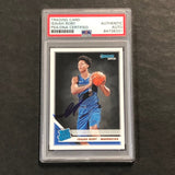 2019-20 Panini Donruss Rated Rookie #235 Isaiah Roby Signed Card AUTO PSA Slabbed RC Mavericks