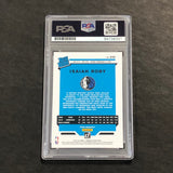 2019-20 Panini Donruss Rated Rookie #235 Isaiah Roby Signed Card AUTO PSA Slabbed RC Mavericks