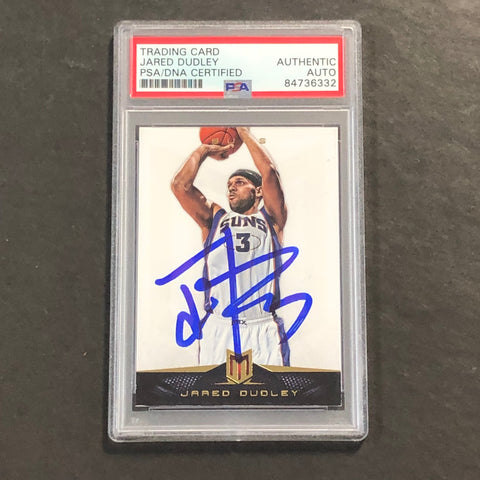 2012-13 Panini Momentum #236 Jared Dudley Signed Card PSA Slabbed Suns