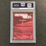 2017 Topps Untouchables #U-26 Rick Porcello Signed Card PSA Auto 10 Red Sox