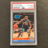 2010-11 Panini Donruss #250 Trevor Booker Signed AUTO PSA Slabbed Wizards