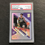 2020-21 Panini Donruss Elite #43 Buddy Hield Signed Card AUTO PSA Slabbed Kings
