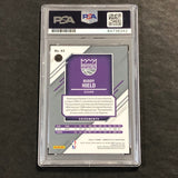 2020-21 Panini Donruss Elite #43 Buddy Hield Signed Card AUTO PSA Slabbed Kings