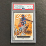 2003-04 Upper Deck #40 Clifford Robinson Signed Card AUTO 10 PSA Slabbed Warriors