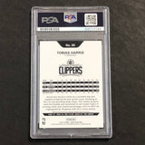 2018-19 Panini-Hoops #95 Tobias Harris Signed Card AUTO PSA Slabbed Clippers