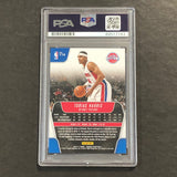 2016-17 Panini Threads #118 Tobias Harris Signed Card AUTO PSA Slabbed Pistons