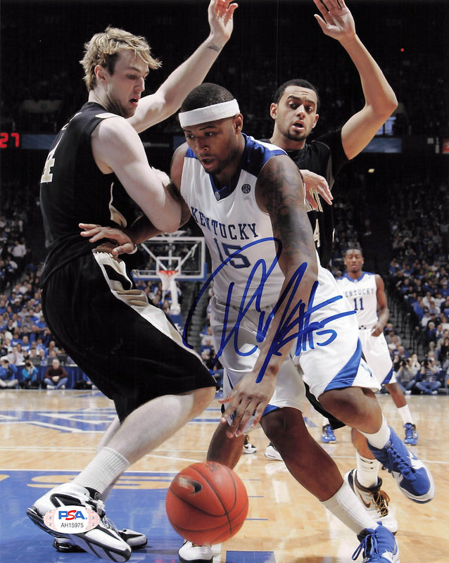 Demarcus Cousins signed 8x10 photo PSA/DNA Autographed Kentucky