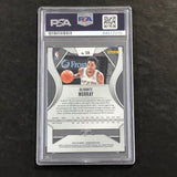 2019-20 Panini Prizm #138 Dejounte Murray Signed Card Auto PSA Slabbed Spurs