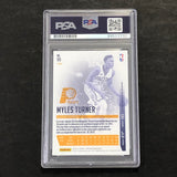 2016-17 Panini Prestige #111 Myles Turner Signed Card AUTO PSA Slabbed Pacers