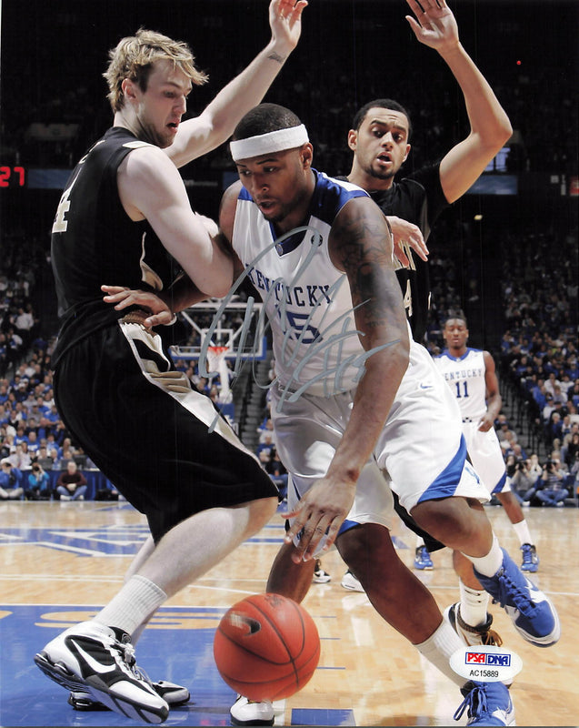 Demarcus Cousins signed 8x10 photo PSA/DNA Warriors Autographed Kentucky Wildcats