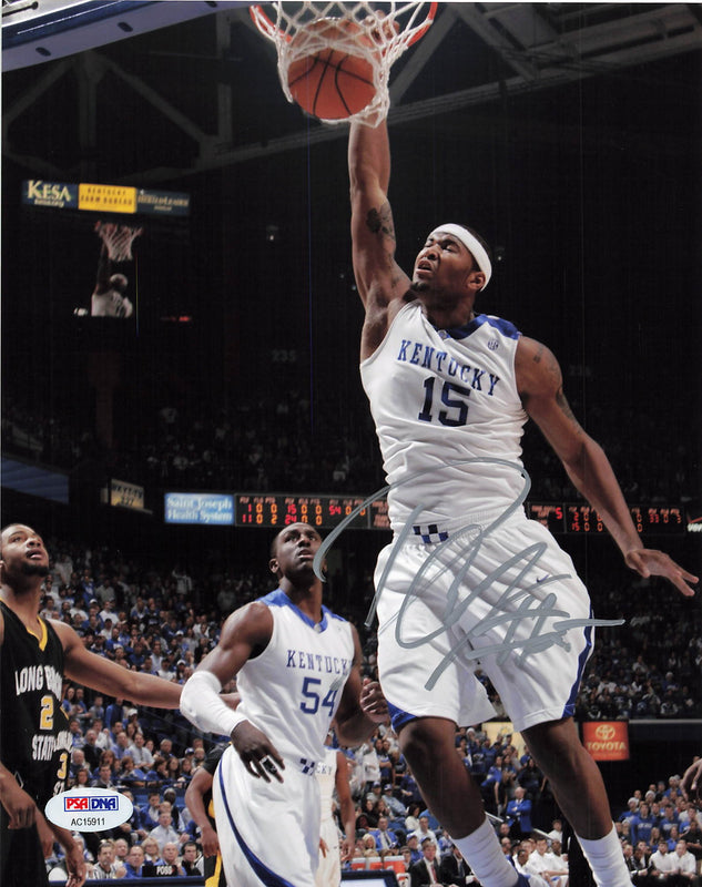 Demarcus Cousins signed 8x10 photo PSA/DNA Autographed Kentucky Wildcats