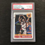 2013-14 NBA Panini Hoops #10 DeMar DeRozan Signed Card AUTO PSA Slabbed Raptors