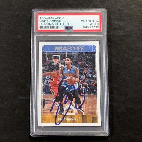 2017-18 Panini NBA Panini Hoops #146 Gary Harris Signed Card AUTO PSA Slabbed Nuggets