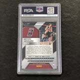 2016-17 Panini Prizm NBA #275 Meyers Leonard Signed Card AUTO PSA Slabbed Trail Blazers