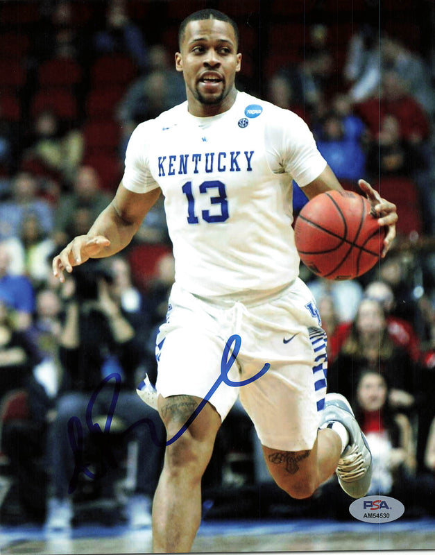 ISAIAH BRISCOE signed 8x10 photo PSA/DNA Kentucky Wildcats Autographed