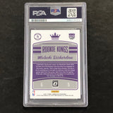 2016-17 Panini Donruss Optic #19 Malachi Richardson Signed Card AUTO PSA Slabbed RC Kings