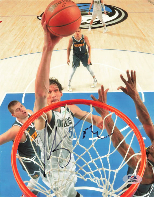 Boban Marjanovic Signed 8x10 PSA/DNA Mavericks Autographed