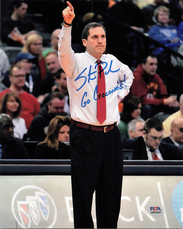 Steve Prohm signed 8x10 photo PSA/DNA Iowa Hawkeyes Autographed