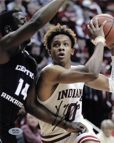Romeo Langford signed 8x10 photo PSA Indiana Hoosiers Autographed