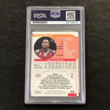 2002-03 Topps #36 Elton Brand Signed Card AUTO PSA Slabbed Clippers