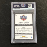 2015-16 Panini Complete #111 Alexis Ajinca Signed Card AUTO PSA Slabbed Pelicans