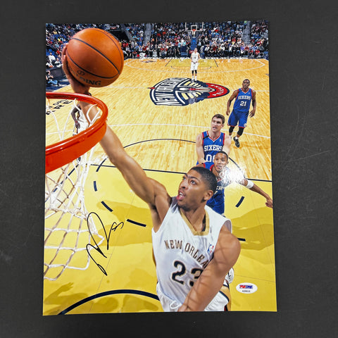 Anthony Davis signed 11x14 photo PSA/DNA New Orleans Pelicans Autographed