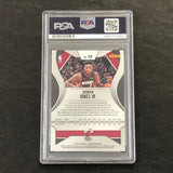 2019-20 Panini Prizm #150 Derrick Jones Jr. Signed Card AUTO PSA Slabbed Heat